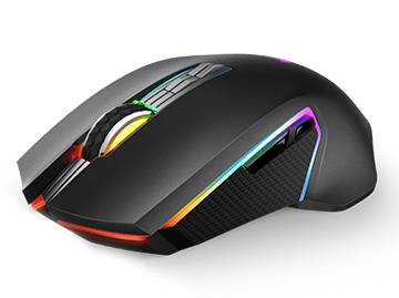 【免費試用】雷柏V20PRO雙模版無線幻彩RGB游戲鼠標